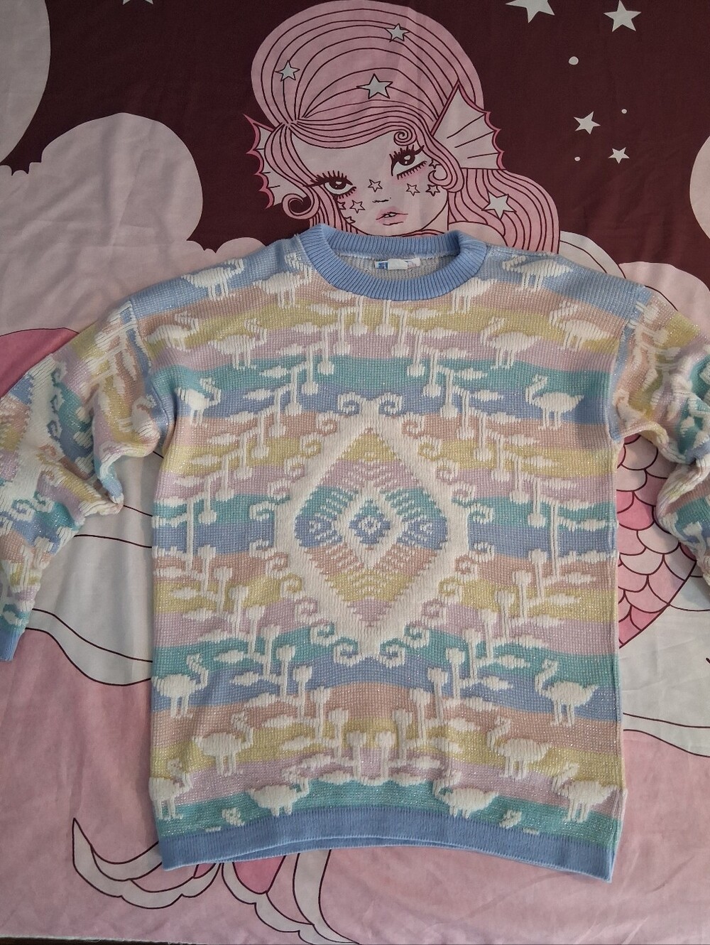 Retro ROSE Sweater - Picture 10 of 10